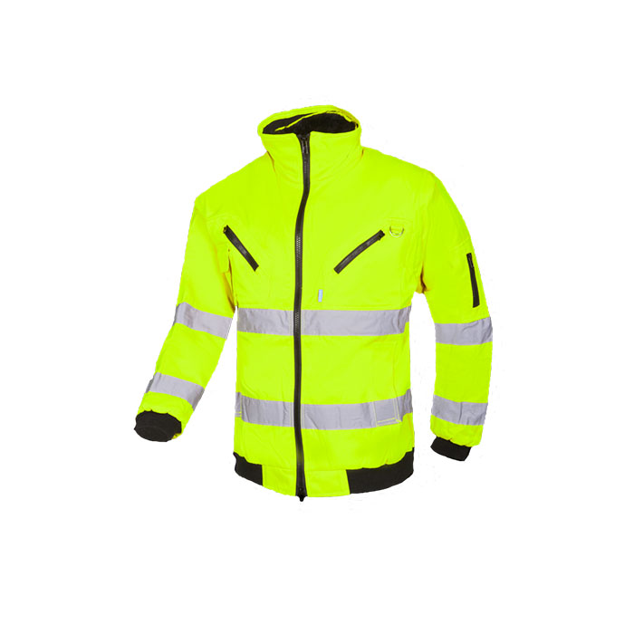 029A SPARROW, PILOT JACKET, FLUORESCENT YELLOW, SIOEN + LOGOS MOBIX