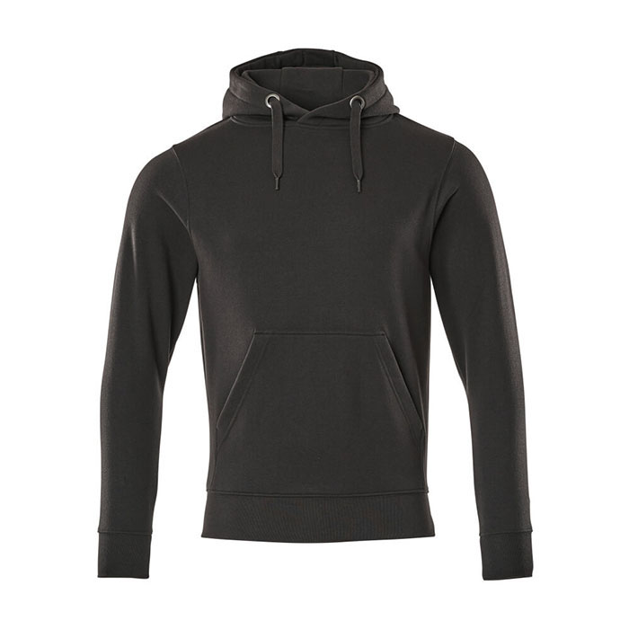 REVEL HOODED JUMPER, BLACK + LOGOS KBS