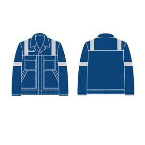 PETRO-LINE CHEM VEST/OFFSHORE, STRIPING, MARINE + LOGO'S KBS