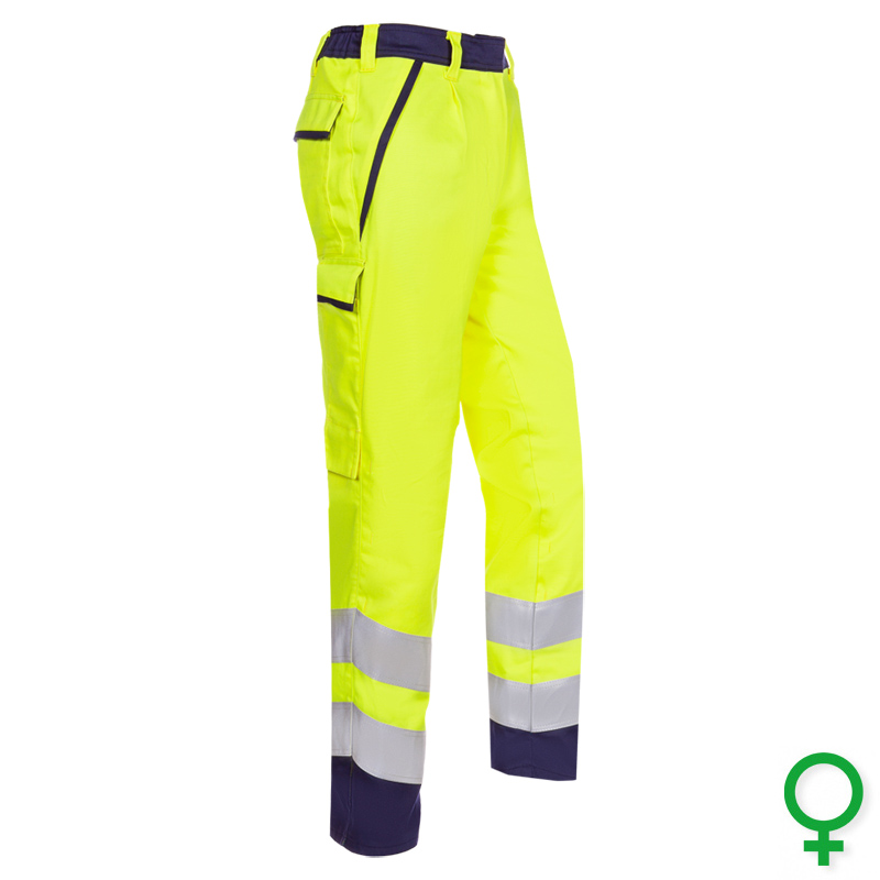 067V LESHA LADIES TROUSERS FR/AST/ARC WITH DEME LOGOS