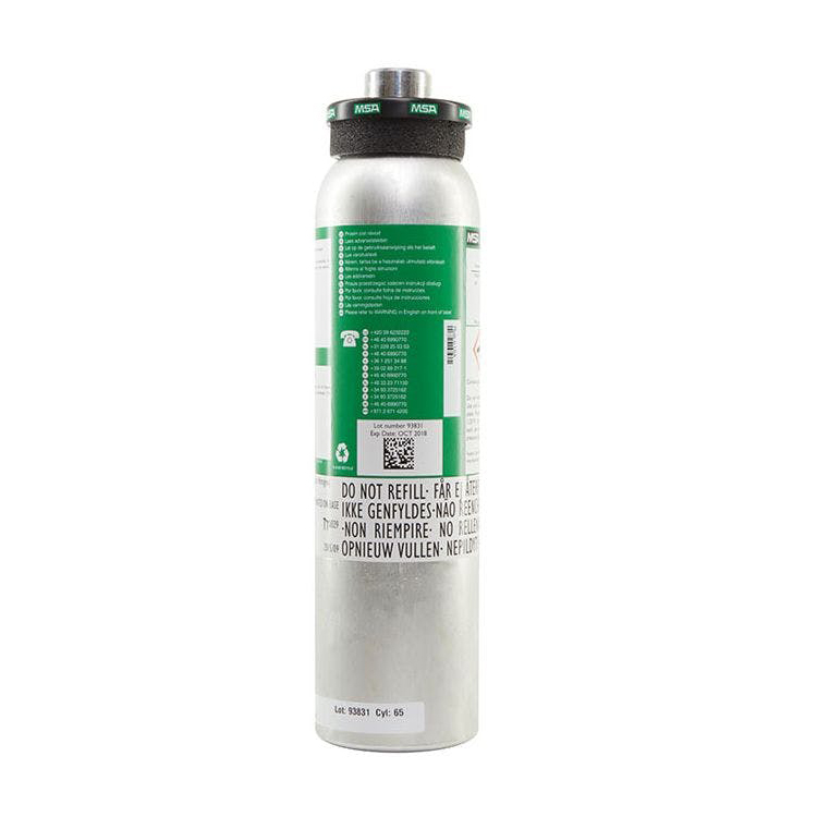 10053022 CALIBRATION GAS CYLINDER 58L - MSA