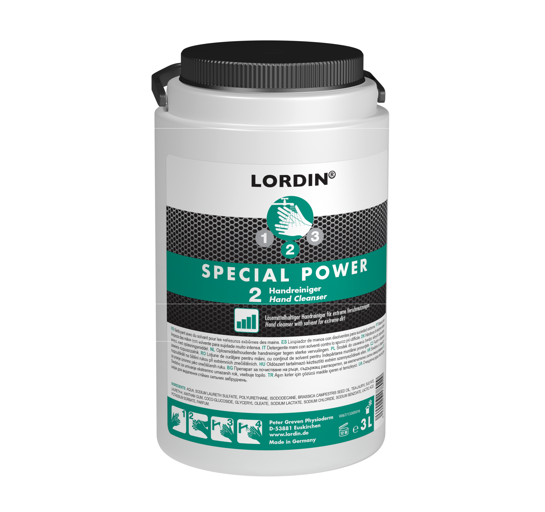LORDIN SPECIAL POWER HAND CLEANSER 3L - PGP