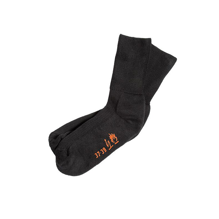 9075 00 WINTER SOCK, BLACK - TRANEMO