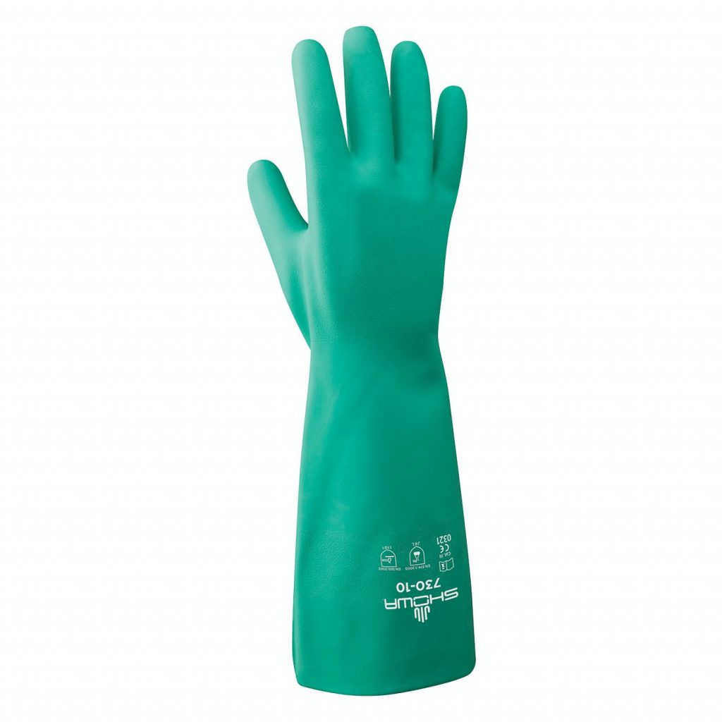 730 NITRI SOLVE GLOVES - SHOWA