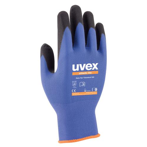 60027 ATHLETIC LITE ASSEMBLY GLOVE - UVEX